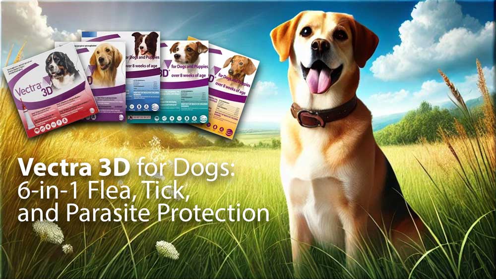 Read more about the article Vectra 3D for Dogs: 6-in-1 Flea, Tick, and Parasite Protection