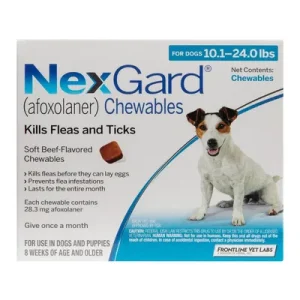 Nexgard blue Chewables-image