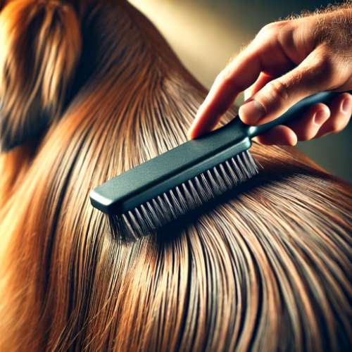 DIY Pet Grooming at Home-dog-after-brush