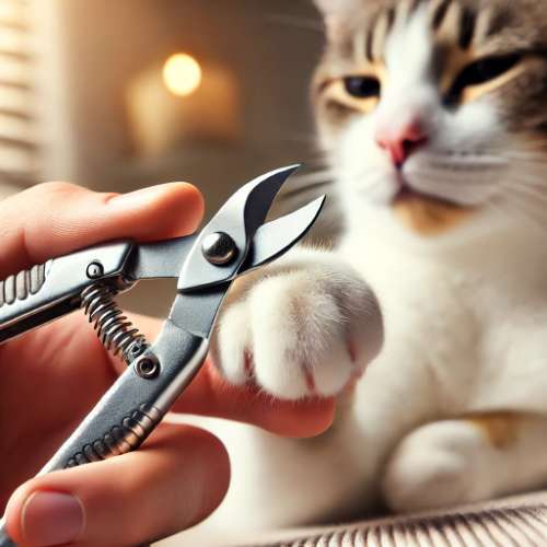 DIY Pet Grooming at Home-nail-trimming-cat